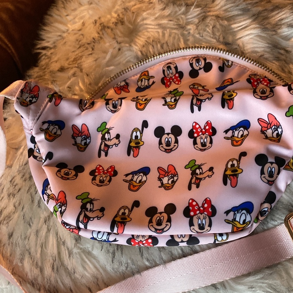 Stoney Clover Lane Pink Disney Mickey & Minnie Fanny Pack - Picture 3 of 4
